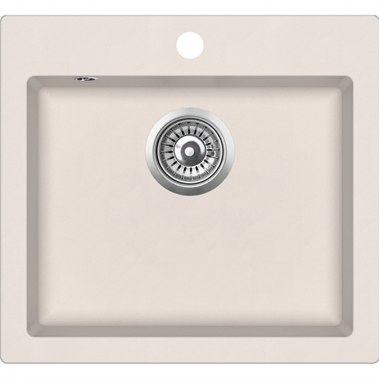 Кухонная мойка Teka CLIVO 50 S-TQ TOPAZ BEIGE - фото 36818