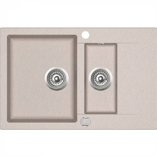 Кухонная мойка Teka CLIVO 60 B-TQ DUNE BEIGE - фото 36822