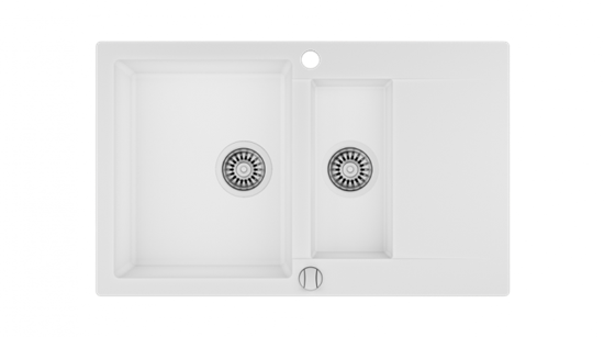 Кухонная мойка Teka Clivo 60 B-TQ (40148024) белый мраморный - фото 36823