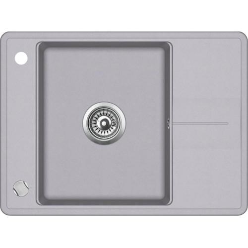 Кухонная мойка 67 см Teka Easy Estela 50 S-TQ 1B 1D графит металлик - фото 36832