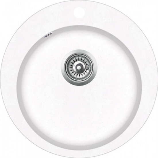 Кухонная мойка Teka CLAVE 45 B-TQ 1B MARBLE WHITE - фото 36836