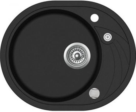 Кухонная мойка Teka Clave 45 S-TQ (40148150) черный металлик - фото 36837