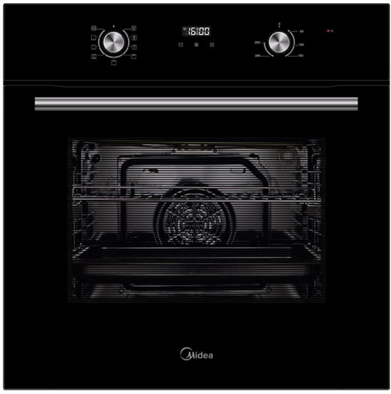 Встраиваемый электрический духовой шкаф Midea MO68100GB - фото 37698
