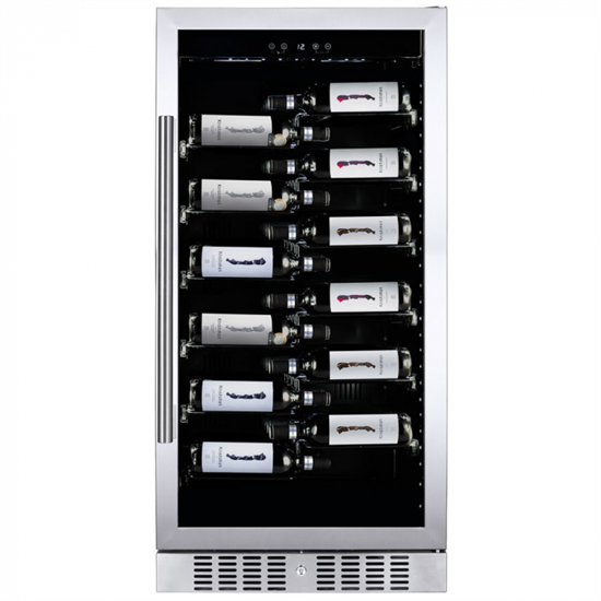 Встраиваемый винный шкаф Dunavox DX-70.258SS - фото 38154