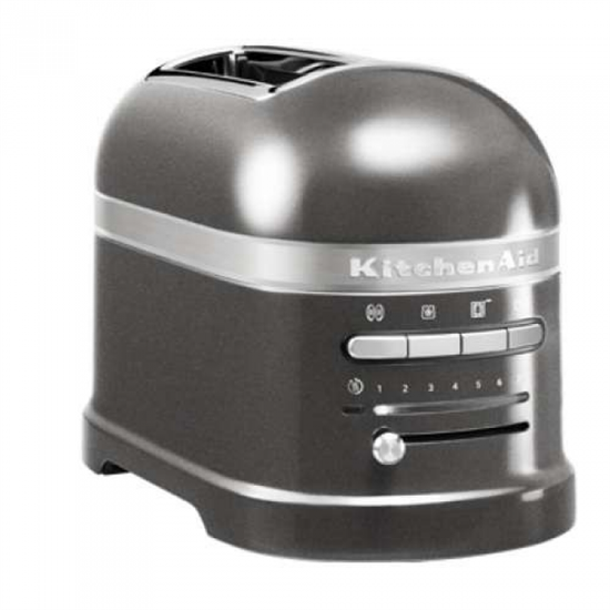 Тостер KitchenAid 5KMT2204EMS, серебристый - фото 38176