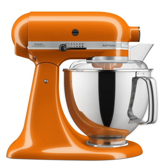 Миксер планетарный KitchenAid 5KSM175PSEHY, мёд - фото 38188