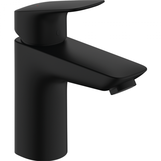 Смеситель для раковины Hansgrohe Logis 71101670, черный матовый - фото 38355