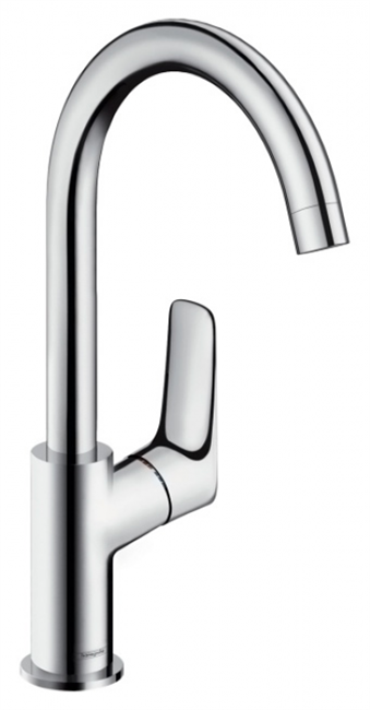Смеситель для раковины Hansgrohe Logis 71131000, хром - фото 38363