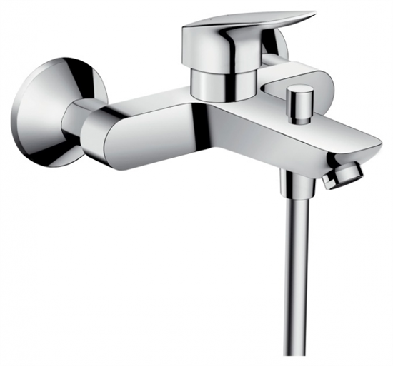 Смеситель для ванны Hansgrohe Logis 71400000, хром - фото 38404