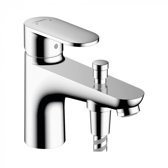 Смеситель Hansgrohe Vernis Blend 71444000 для ванны и душа, на борт ванны, хром - фото 38412