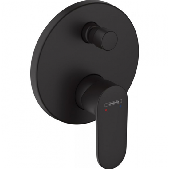 Смеситель Hansgrohe Vernis Blend 71466670 для душа, черный матовый - фото 38422