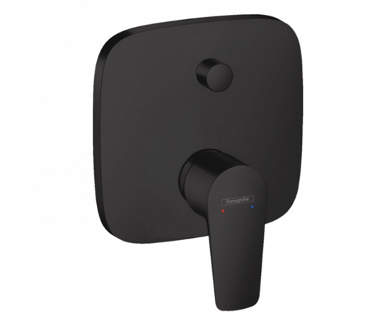 Смеситель Hansgrohe Talis E 71474670 для ванны, черный матовый - фото 38425