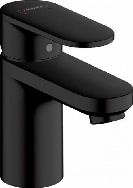 Смеситель Hansgrohe Vernis Blend 71550670 для раковины, с донным клапаном, матовый черный - фото 38428