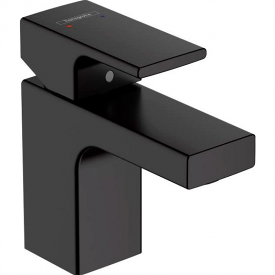 Смеситель Hansgrohe Vernis Shape 71560670 для раковины, матовый черный - фото 38436