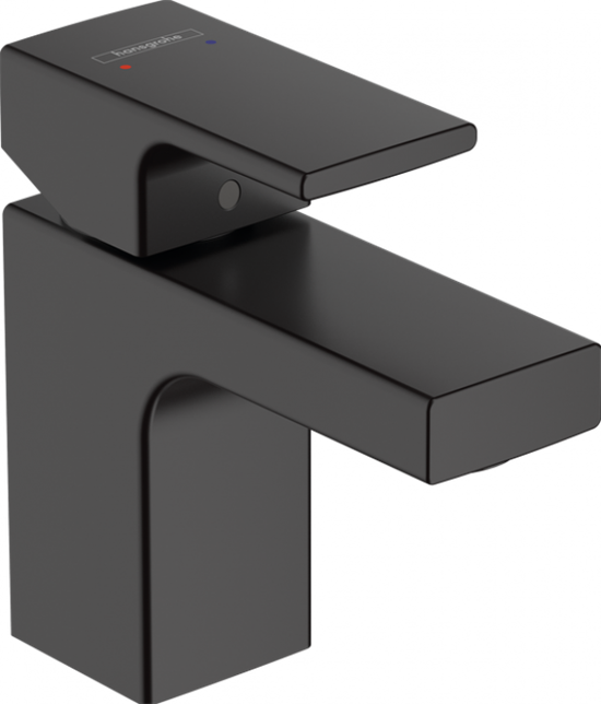 Смеситель Hansgrohe Vernis Shape 71567670 для раковины, матовый черный - фото 38443