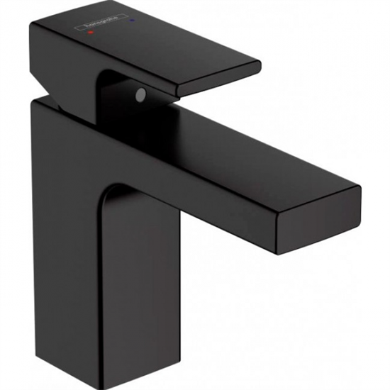 Смеситель Hansgrohe Vernis Shape 71569670 для раковины, матовый черный - фото 38446