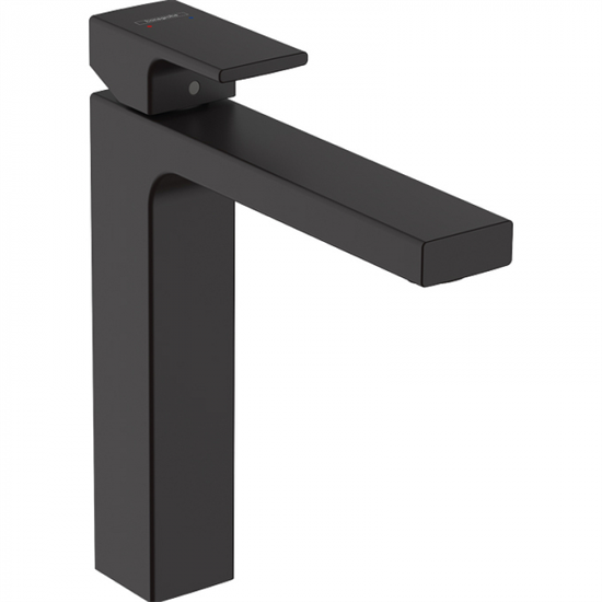 Смеситель для раковины Hansgrohe Vivenis 71591670 Shape, с донным клапаном, черный матовый - фото 38456