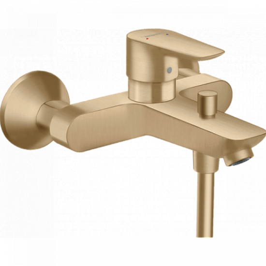 Смеситель для ванны Hansgrohe Talis E 71740140, шлифованная бронза - фото 38502