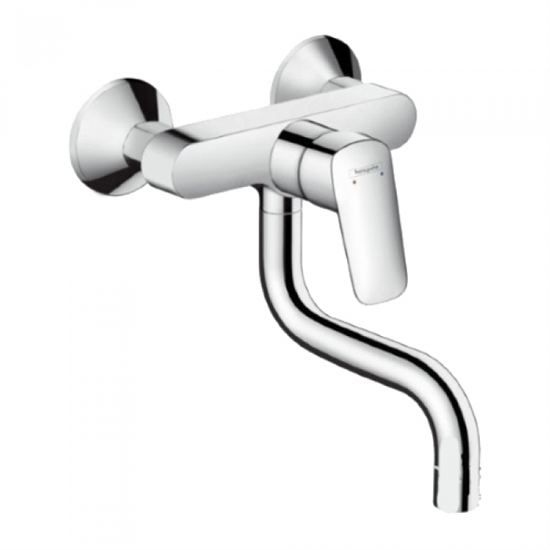 Смеситель Hansgrohe Logis 71836000, для кухонной мойки, хром - фото 38541
