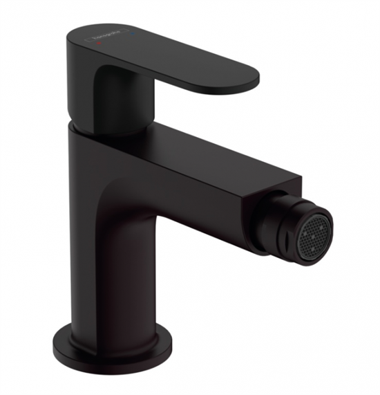 Смеситель Hansgrohe Rebris 72210670 S для биде, с набором для слива, черный матовый - фото 38578