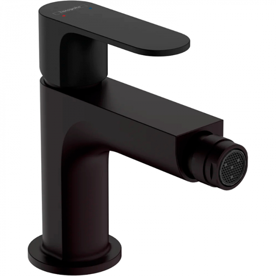 Смеситель Hansgrohe Rebris 72212670 S для биде, с набором для слива, черный матовый - фото 38581