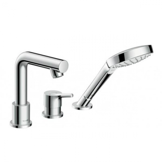 Смеситель Hansgrohe Talis S 72417000 на борт ванны, на 3 отверстия, хром - фото 38590