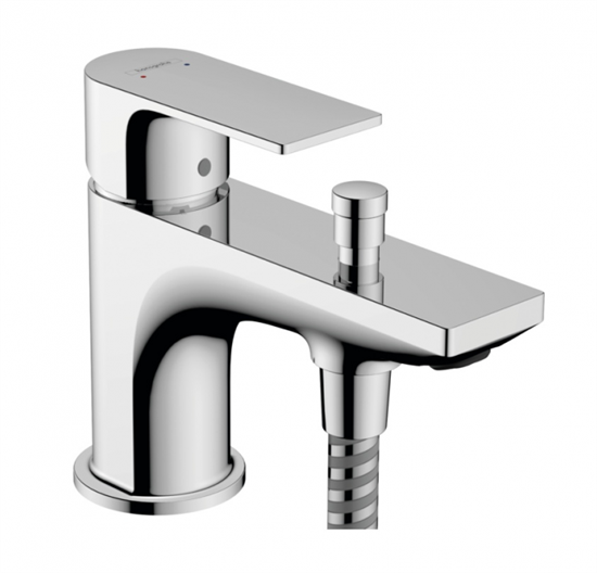 Смеситель Hansgrohe Rebris 72437000 E для ванны и душа, на борт ванны, без гарнитура, хром - фото 38592