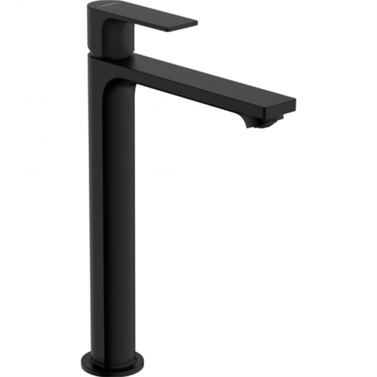 Смеситель для раковины Hansgrohe Rebris 72581670 E, с донным клапаном, черный матовый - фото 38613