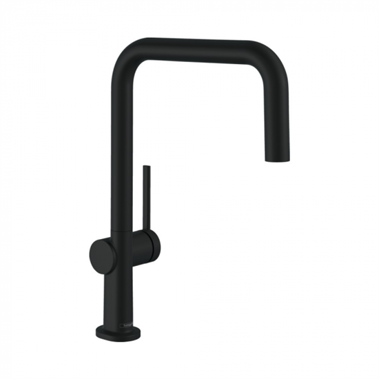 Смеситель Hansgrohe Talis M54, для кухни, черный матовый, 72806670 - фото 38635