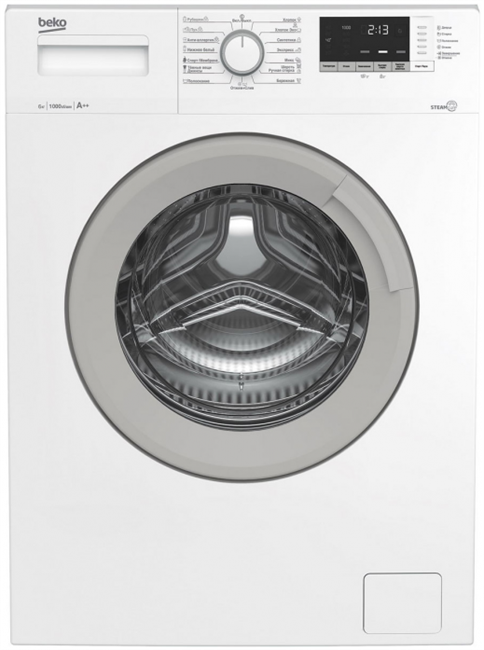 Стиральная машина Beko WSDN63512ZSW - фото 38699