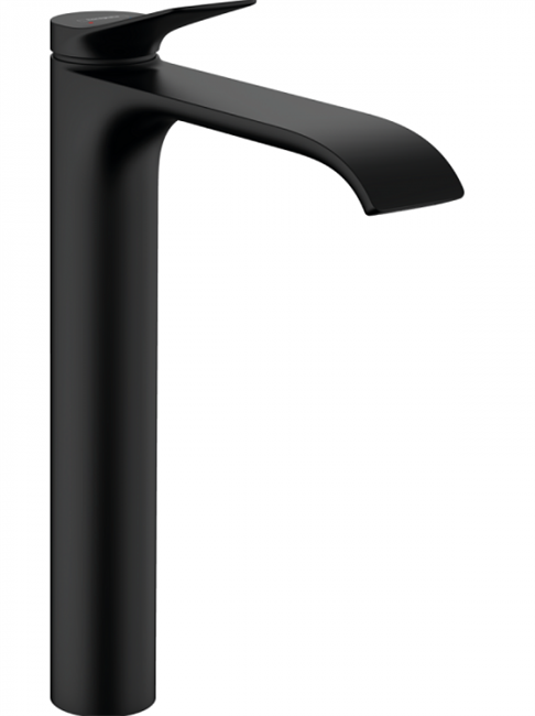 Смеситель для раковины Hansgrohe Vivenis 75040670, с донным клапаном, черный матовый - фото 39195
