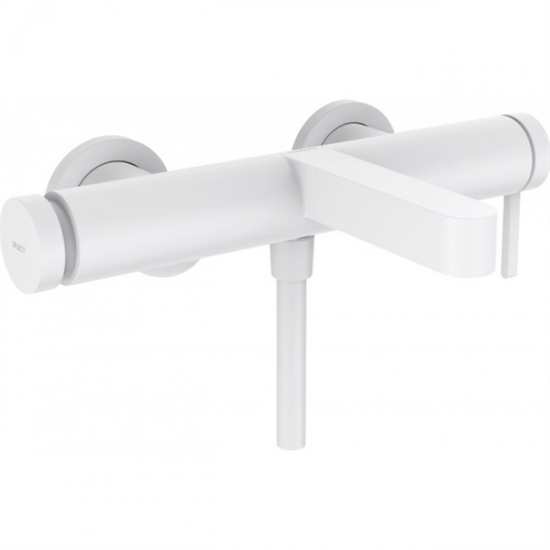 Смеситель Hansgrohe Finoris 76420700 для ванны и душа, белый матовый - фото 39345