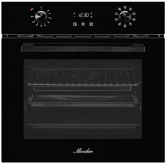 Встраиваемый электрический духовой шкаф Monsher MOE 6092 Noir - фото 39412