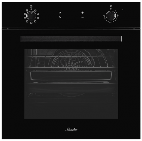 Встраиваемый электрический духовой шкаф Monsher MOE 6093 Noir - фото 39431