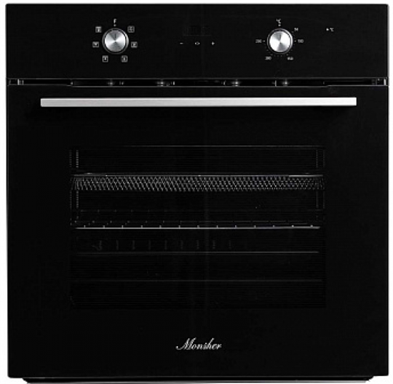 Встраиваемый электрический духовой шкаф Monsher MOE 6162 Noir - фото 39452
