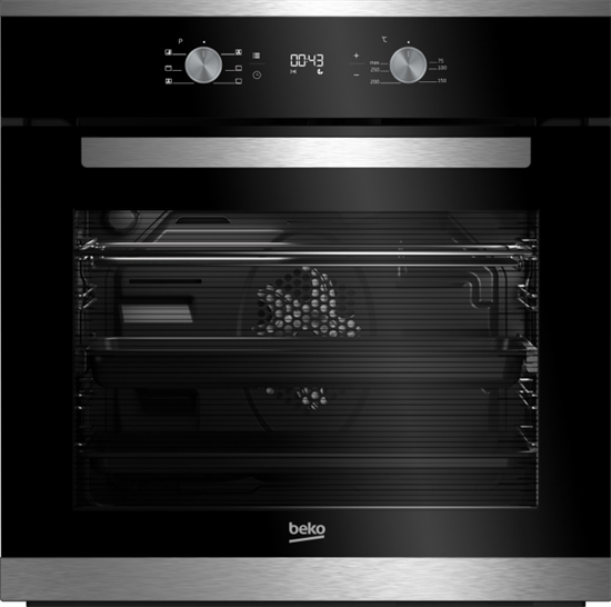 Электрический духовой шкаф BEKO BIMM25400XMS - фото 39646