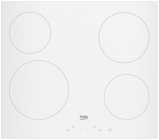 Встраиваемая электрическая варочная панель Beko HIC 64400 W - фото 39686
