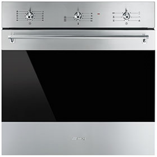 Встраиваемый электрический духовой шкаф Smeg SF6381X - фото 39859
