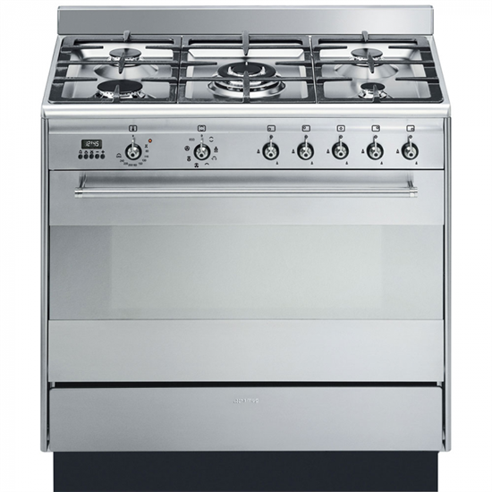 Комбинированная плита Smeg SUK91MFX9 - фото 39893