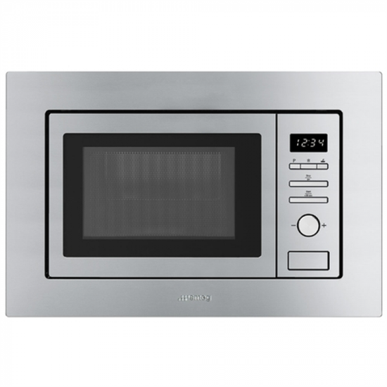 Встраиваемая микроволновая печь Smeg FMI017X - фото 39920