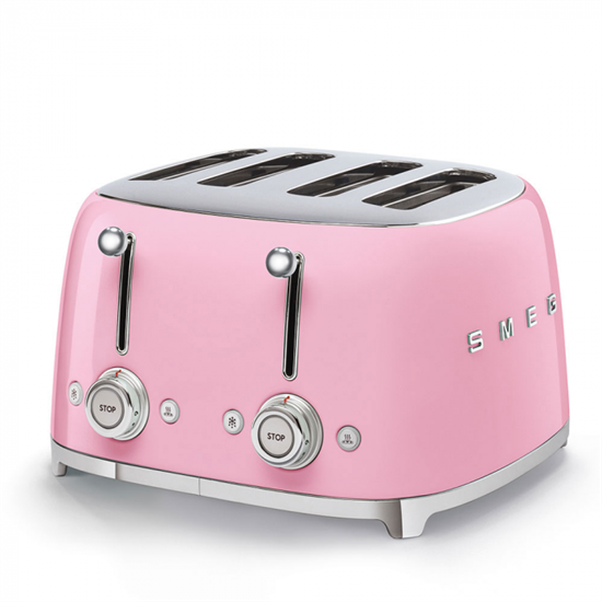 Тостеры Smeg TSF03PKEU розовый - фото 39988