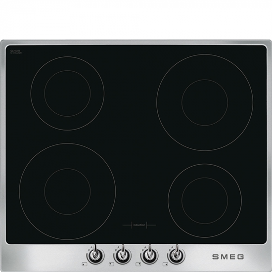 Индукционная варочная панель Smeg SI964XM - фото 40020