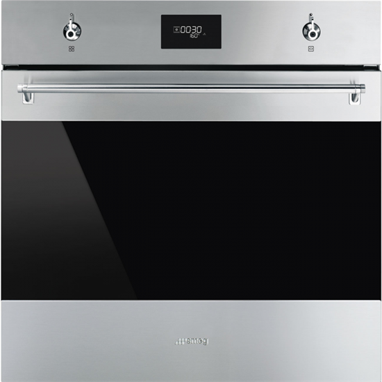 Встраиваемый электрический духовой шкаф Smeg SF6301TVX - фото 40038