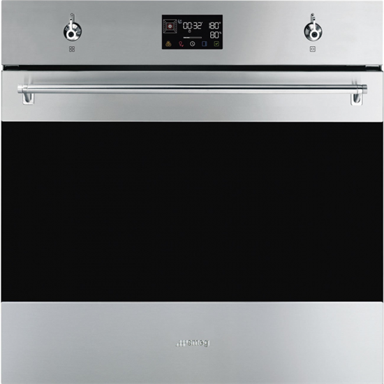 Встраиваемый электрический духовой шкаф Smeg SOP6302S2PX - фото 40177