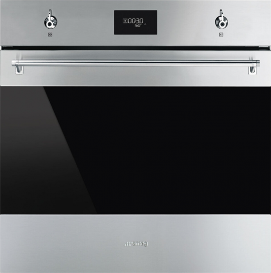 Встраиваемый электрический духовой шкаф Smeg SO6301TX - фото 40302