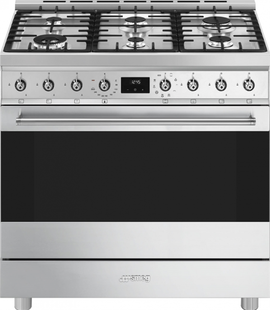 Газовая плита Smeg C9GMX2 - фото 40306