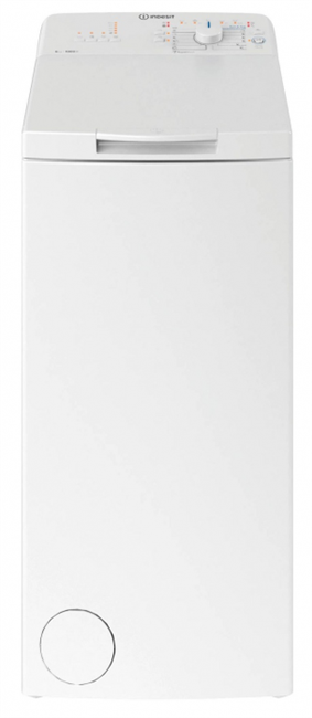 Стиральная машина с вертикальной загрузкой Indesit BTW L60400, белый - фото 40562