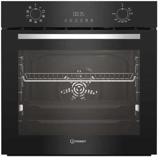Встраиваемый электрический духовой шкаф Indesit IFE 4841 J BL - фото 40570