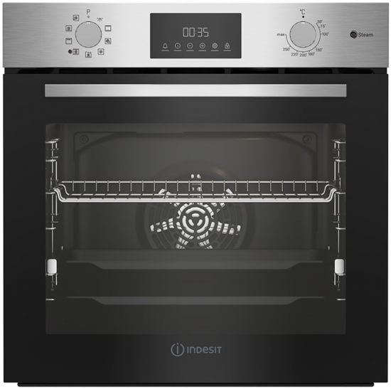 Встраиваемый электрический духовой шкаф Indesit IFSE 3841 JIX - фото 40579
