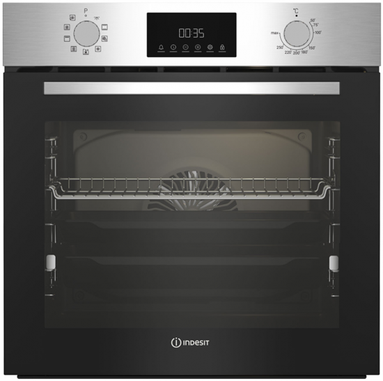 Встраиваемый электрический духовой шкаф Indesit IFE 3841 JC IX - фото 40580